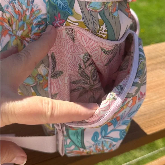 Vera Bradley Rain Forest Canopy Utility Backpack - Picture 14 of 16